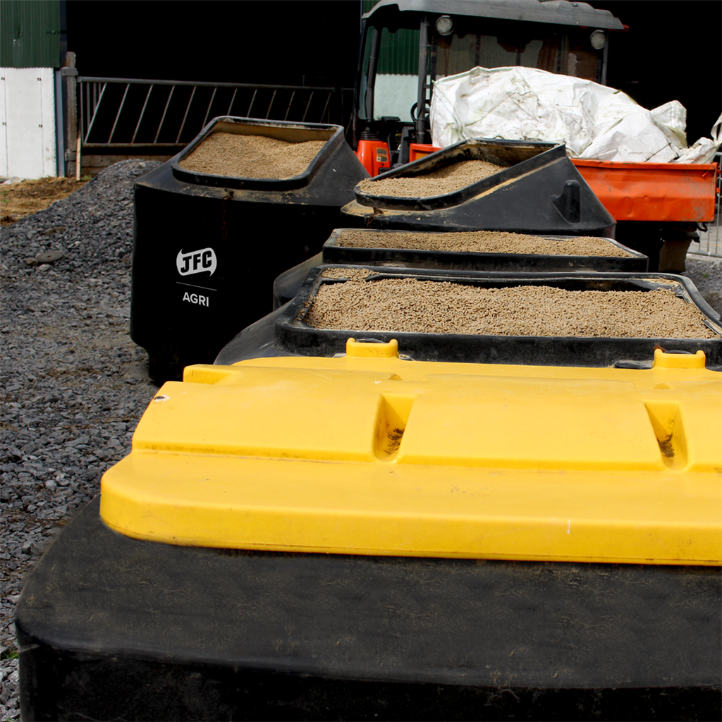 JFC CMB04 Cubic Meter Meal Bin 1000 Litre