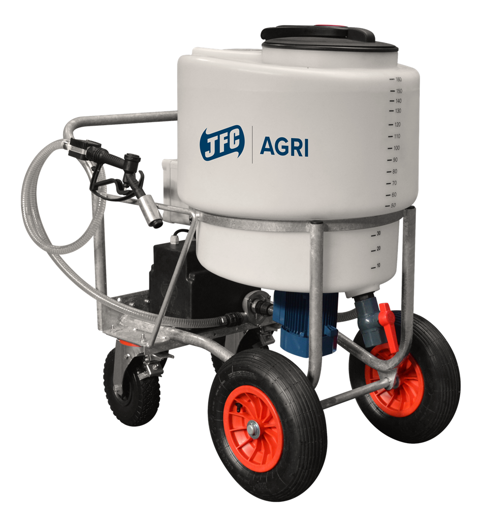 JFC MK170P3 Manual Milk Kart & Pump - 170Litre