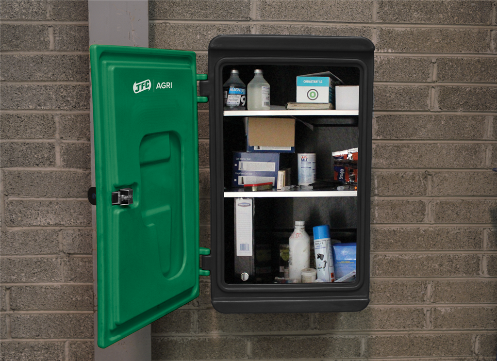 JFC MS004 Wall Mountable Medi-Safe Storage Cabinet - 180L