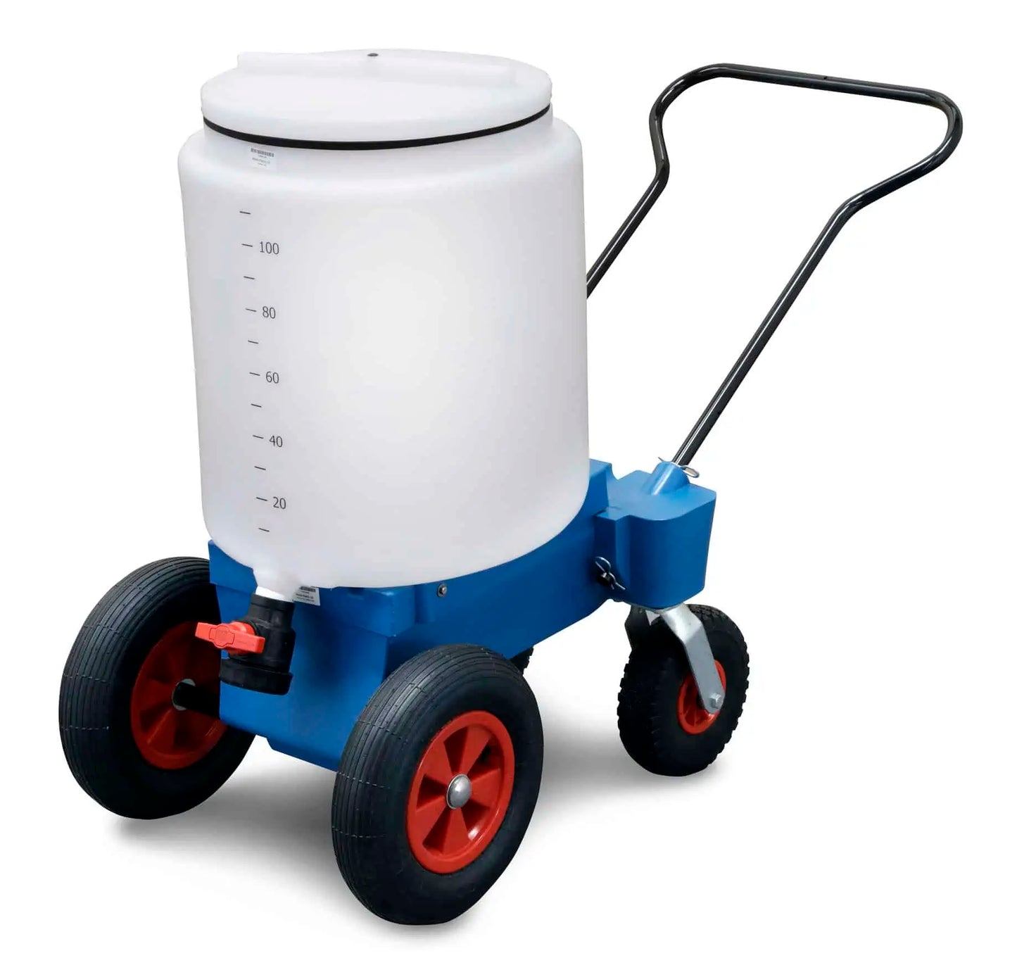 Wydale MKT10 4 Wheel Trolley Milk Mixer Milk Cart - 110 Litre