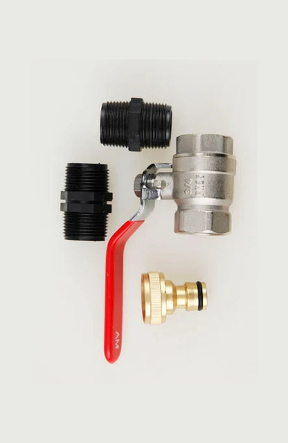 1" Reducer to 3/4in Shut-off Valve & Hose Connector