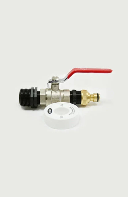 3/4" Shut-off Valve & Hose Connector
