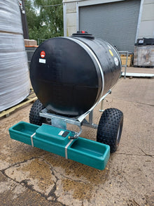 Enduramaxx 750 Litre Site Tow Bowser with 30ltr trough – Black Tank - ST750-D2