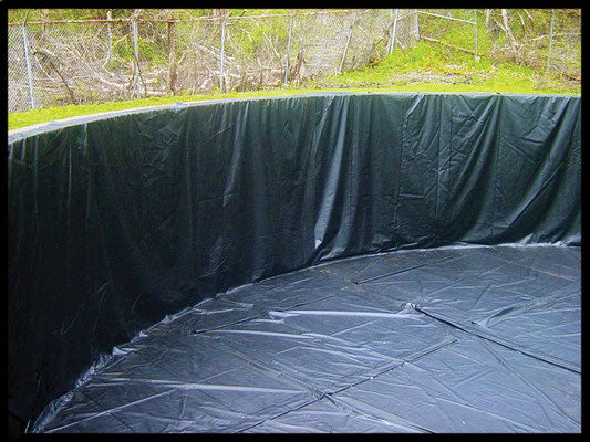 9ft Diamater x 7ft 6" High EPDM Liner 0.75mm (2.74 x 2.29m)