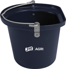 JFC EQ6 Flat Sided Stable Bucket  - 14 Litre
