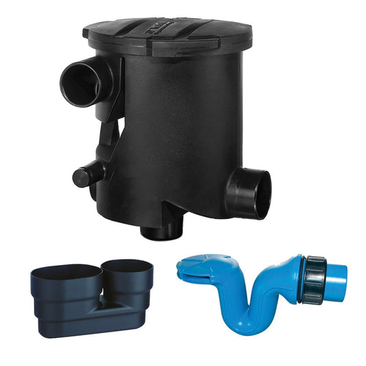 Rainwater harvesting Filter Kit B - 450m2 filter, calmed inlet and siphon overflow PN: 254020