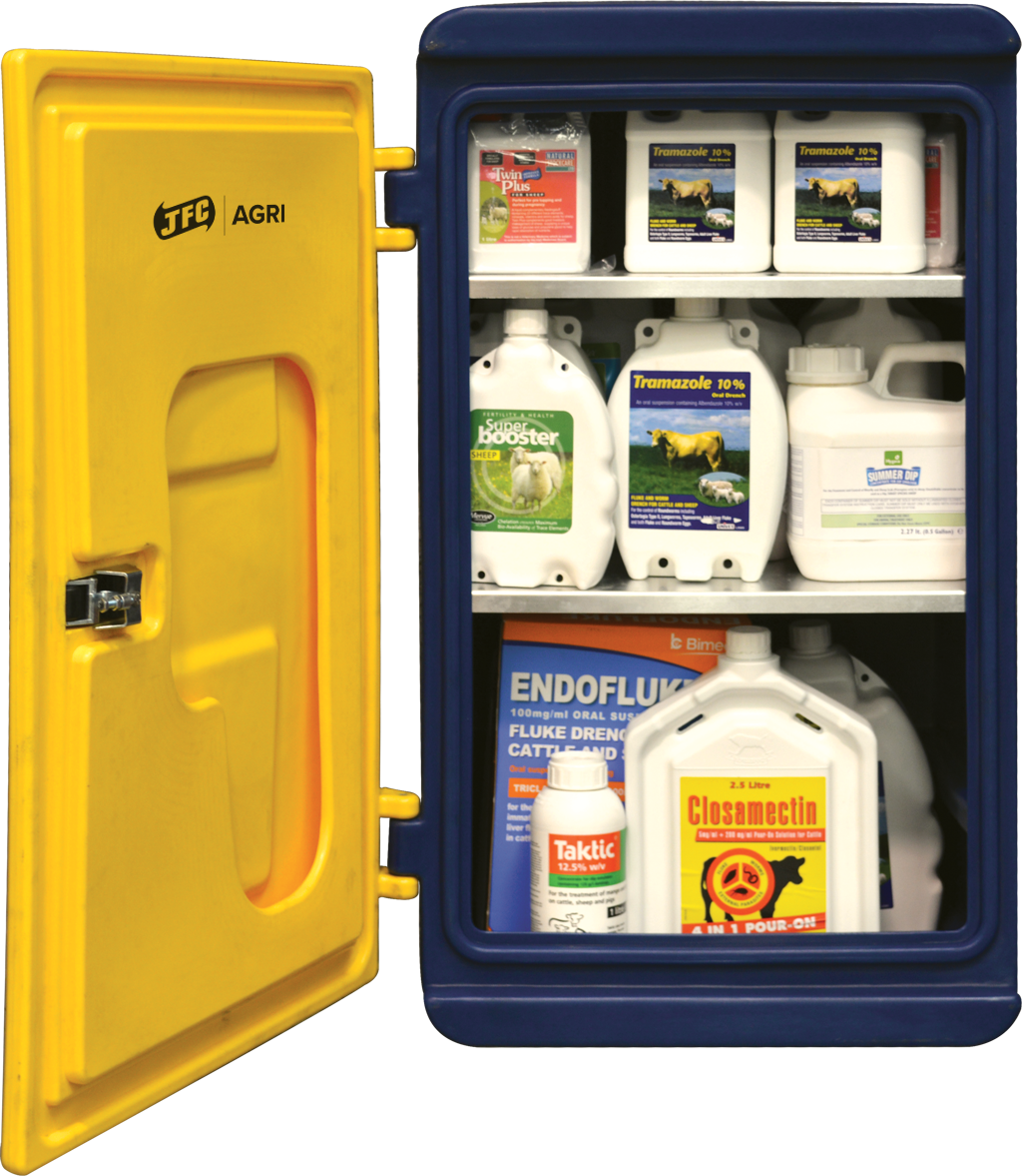 JFC SC-03 Small Chemical Storage Cabinet - 180L
