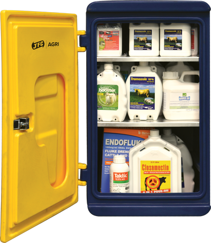 JFC SC-03 Small Chemical Storage Cabinet - 180L