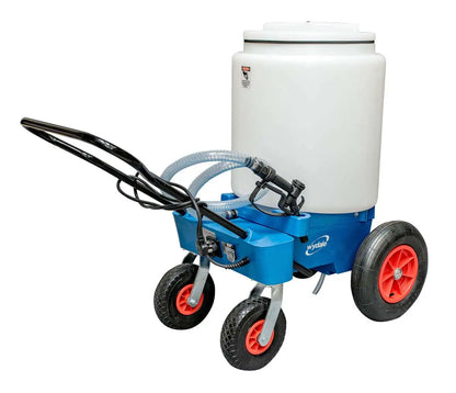 Wydale MKM10P 4 Wheel Pumped Dispensing Milk Cart - 110 Litre