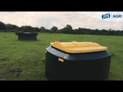 JFC CMB05-G Easy Empty Cubic Meter Lockable Meal Bin 1000L