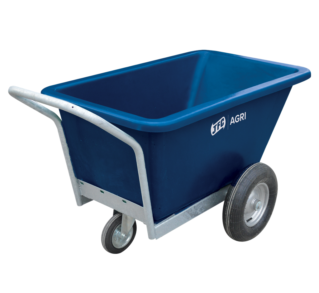 JFC TWB2-G Fixed Body Swivel Wheelbarrow - 250 Litre