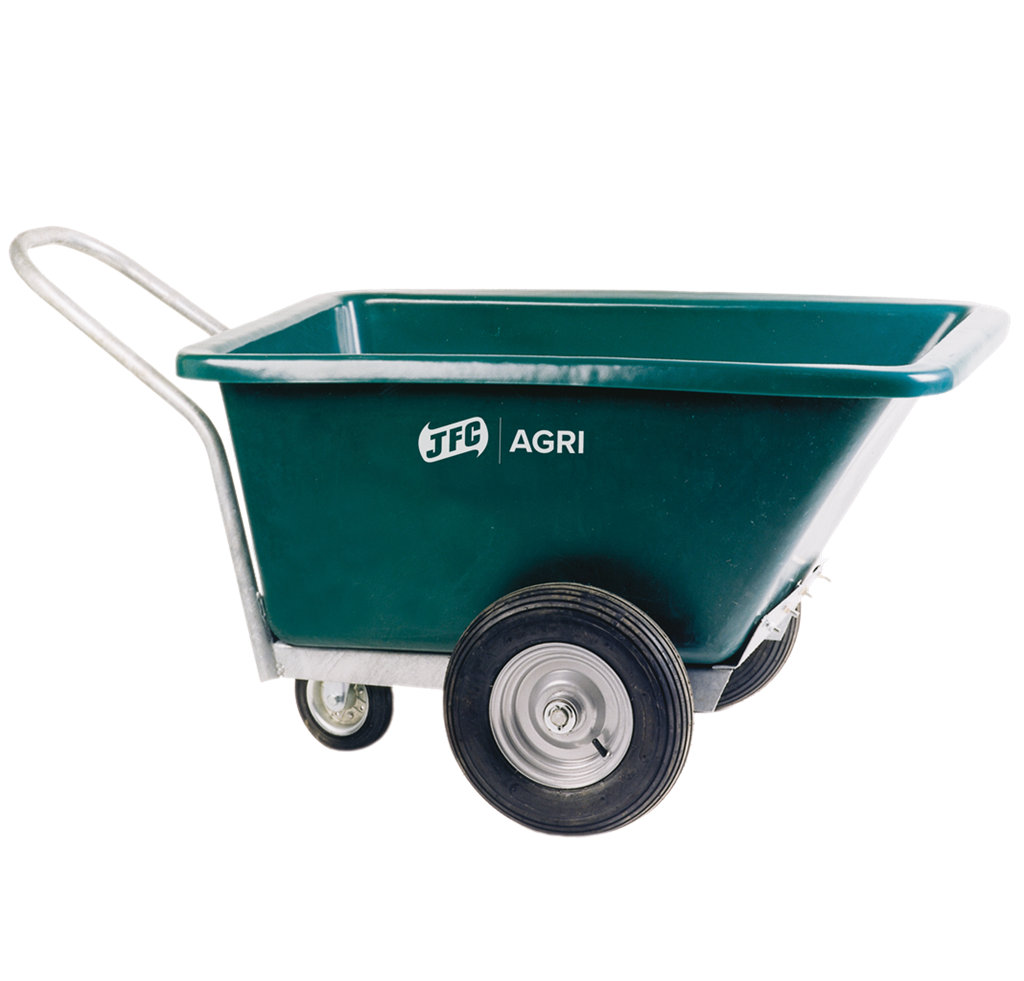 JFC TWB2-G Fixed Body Swivel Wheelbarrow - 250 Litre