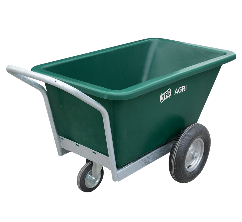 JFC TWB2-G Fixed Body Swivel Wheelbarrow - 250 Litre